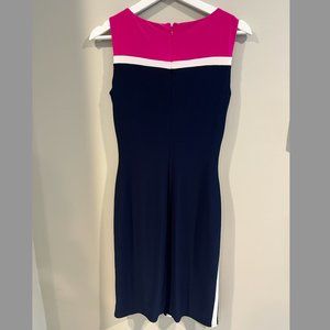 Ralph Lauren ruched waisted dress